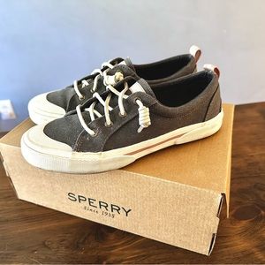 Sperry denim canvas sneakers. Size 7